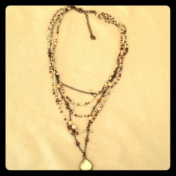 Multi strand necklace