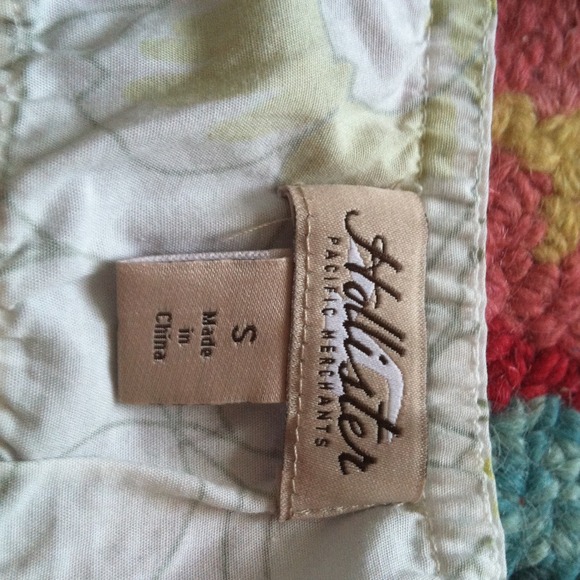 Hollister lime printed dress - Picture 4 of 4