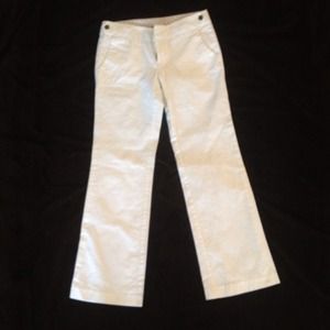 ***sold*** White GAP trousers