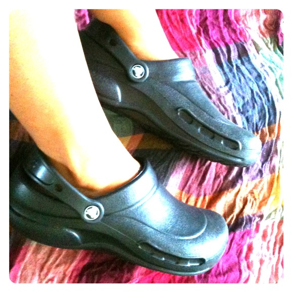 NEW crocs work shoes!