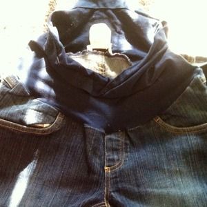 MATERNITY brand name jeans.