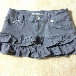 Jeans Mini Skirt