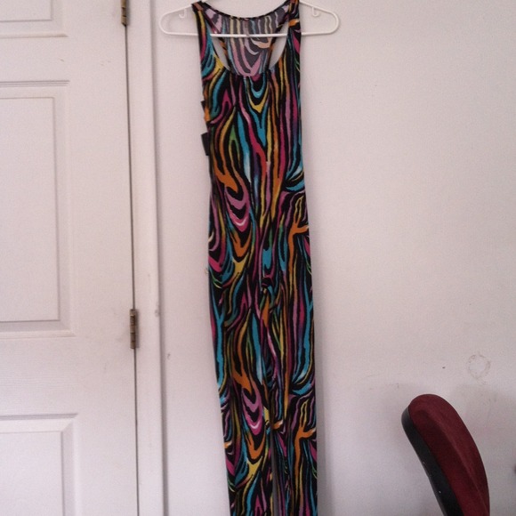 Multi color spandex body suit