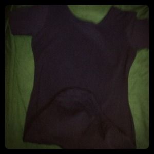 Navy Leotard Stretches on!