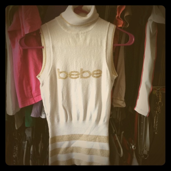 BEBE turtle neck top
