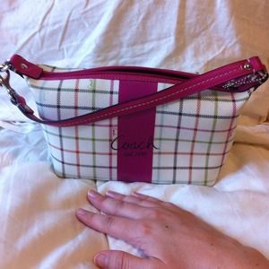 Bundle! Coach purse. And Nine West sunglasses