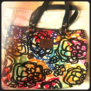 *Reserved* Coach poppy tote