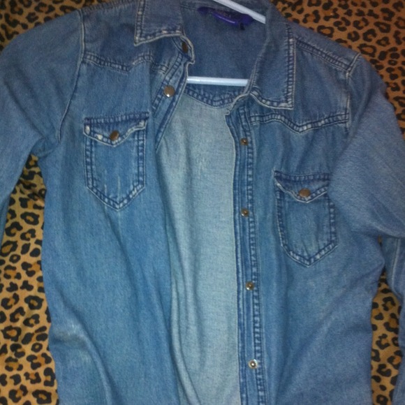 Denim shirt