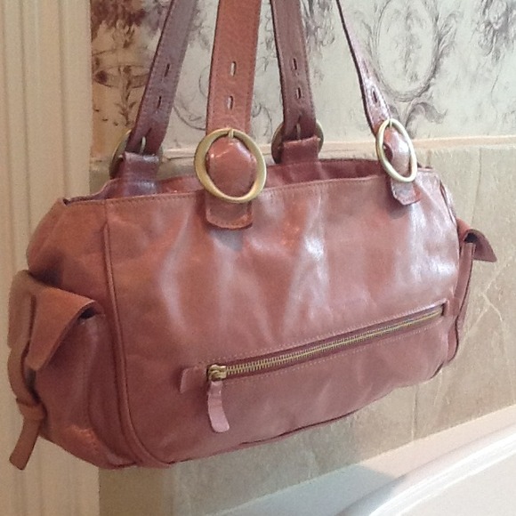 [RESERVED] @bkbki3 Genuine Italian Leather Handbag