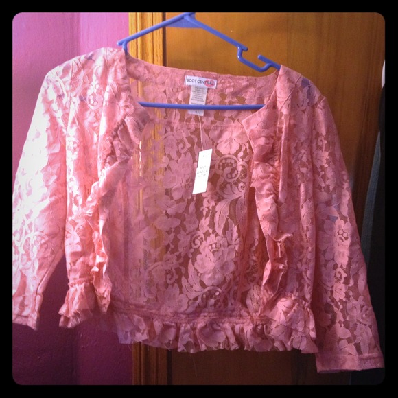 3/4 inch lace half cardigan - Picture 1 of 1