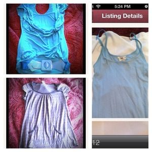 3 tops, size L