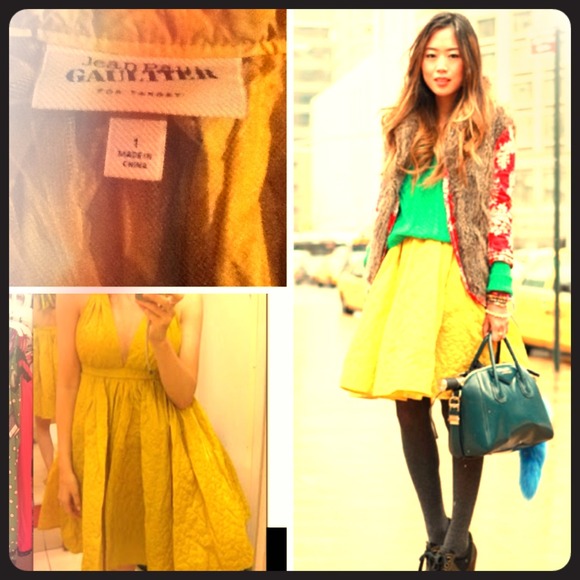 Jean Paul  yellow dress size 1