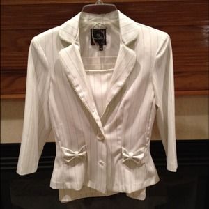 Two piece suit and romper