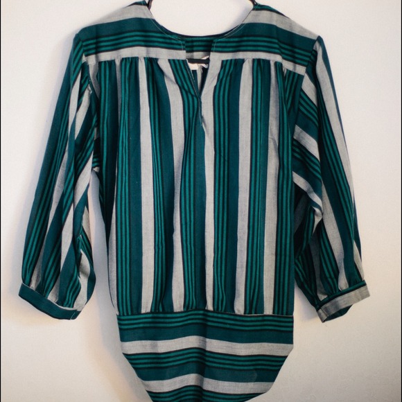 Vintage Stripe Blouse
