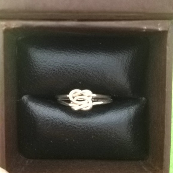 SOLD! ETSY double knot ring