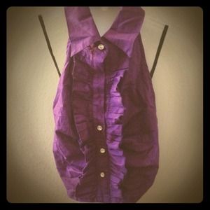 Purple Button up