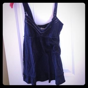 SOLD Navy blue hollister tank