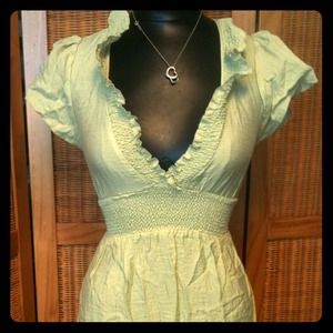 BCBG light green dress