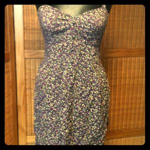 Multi color floral  summer dress