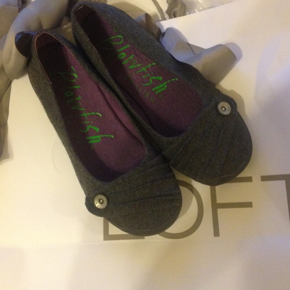 Cute grey flats