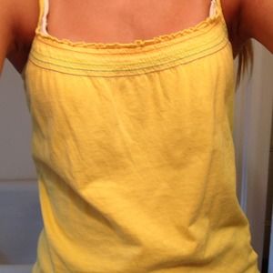 Yellow Aeropostale tank top