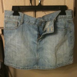 Jean skirt