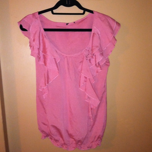 Blush flower top