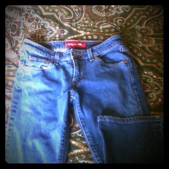 ***SOLD***Levi's super low stretch jeans size 3