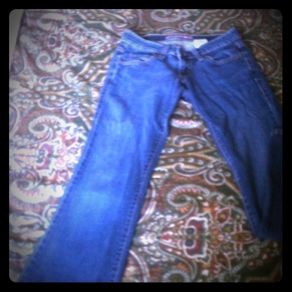 Levi's top super low jeans size 1