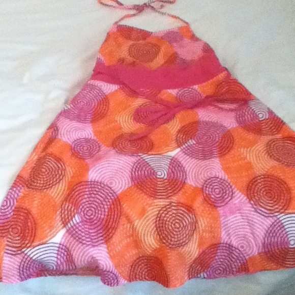 summer halter dress. HANDMADE!