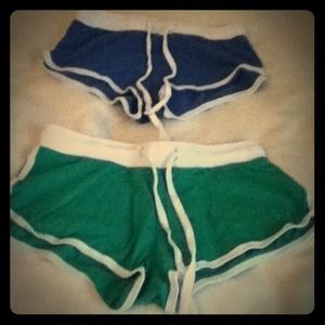 2 pairs of running shorts