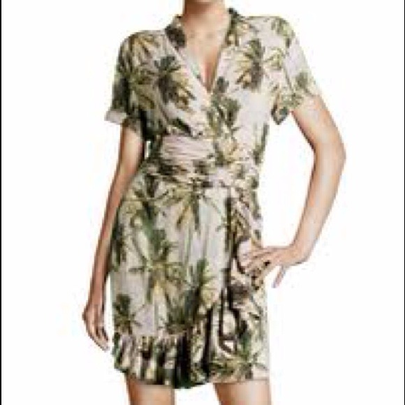H&M for Water Tropical Print Dress