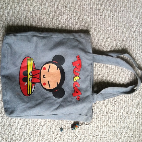 BUNDLE!! Pucca tote bag and wallet!!