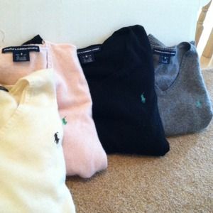 RESERVED 4 Ralph Lauren sweaters. Bundle!