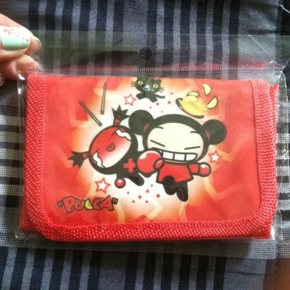 SOLDNever used! Cute and Fun Pucca wallet!