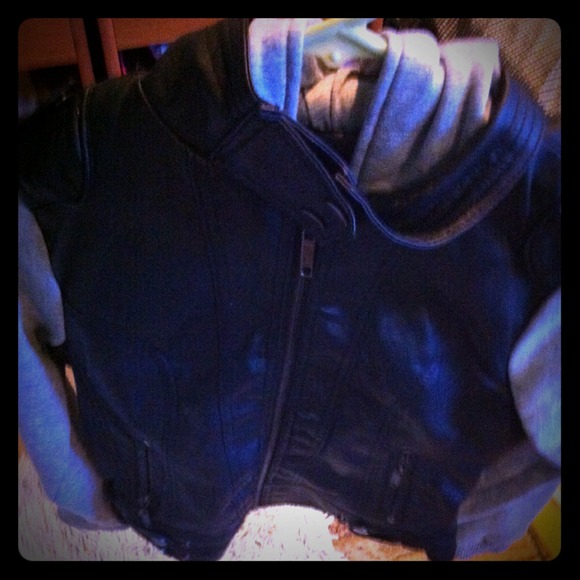 Leather jacket