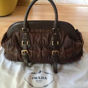 Original all leather  Prada bag