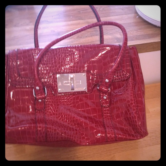 Red XOXO bag