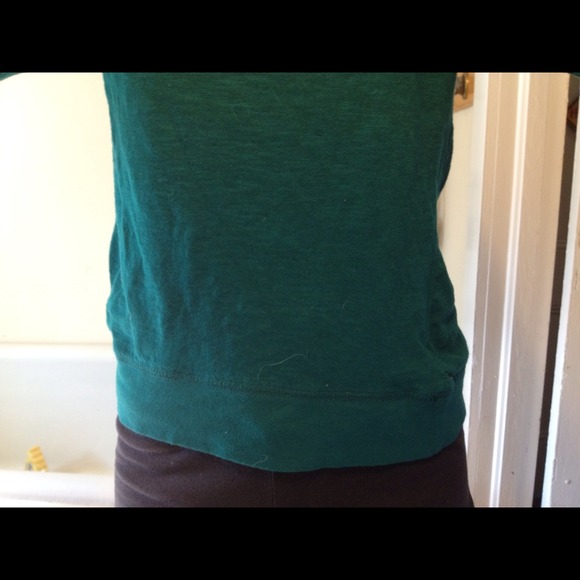 Teal long sleeve tee-shirt - Picture 3 of 3