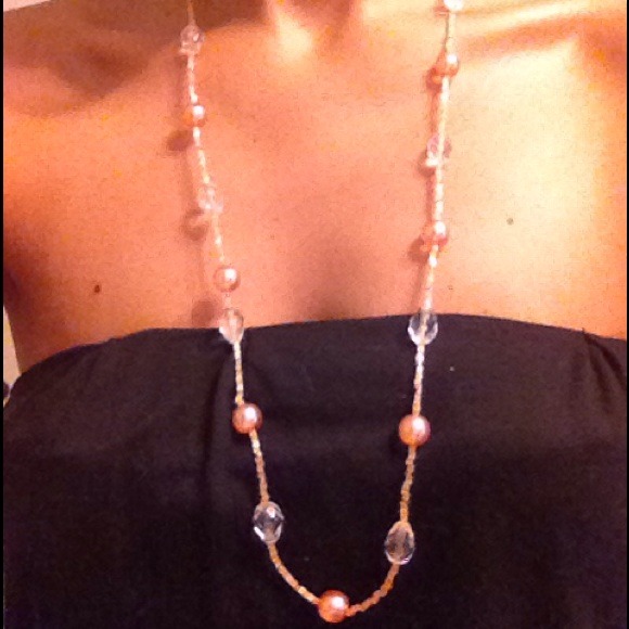 Pink necklace