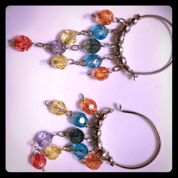 Colorful earrings