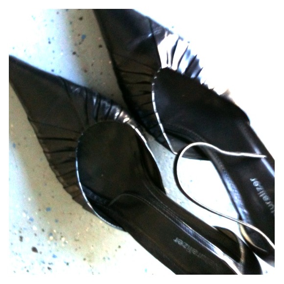 Black Low Heel Shoes