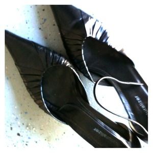 Black Low Heel Shoes