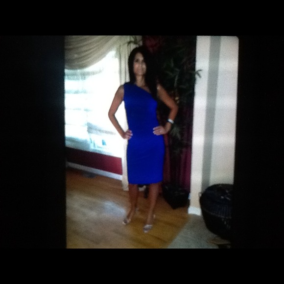 ❤SOLD❤CALVIN KLEIN one strap DRESS - Picture 2 of 4