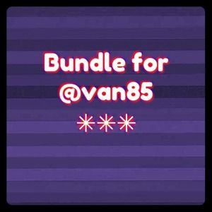 💢reserved for @van85💢