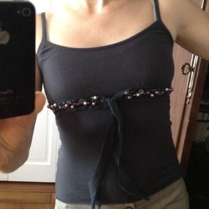 Max & Co. Beaded Knit Tank