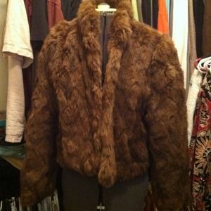 🎉REDUCED🎉100% rabbit fur coat