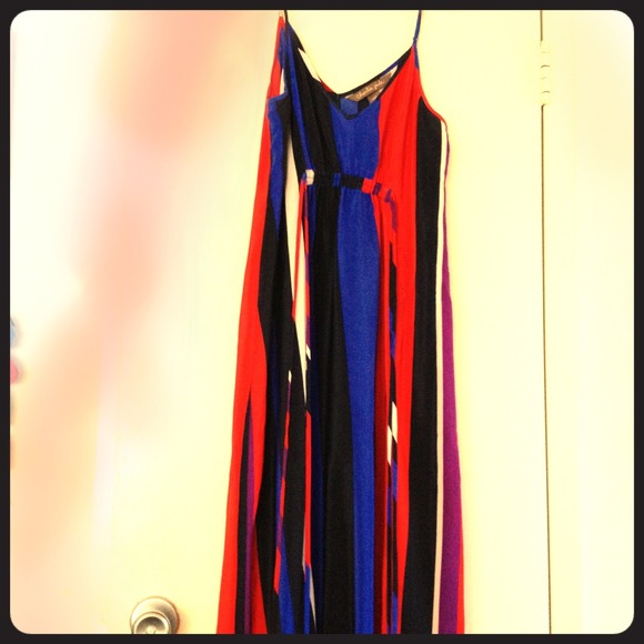 South moon under maxi dress multi-colored