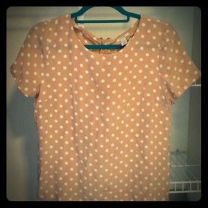 J.Crew Polka Dot shirt