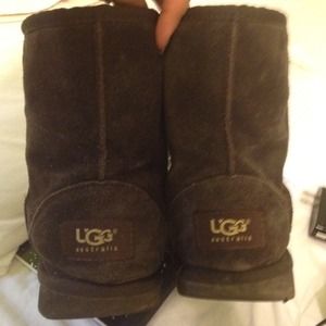 Chocolate brown Ugg boots